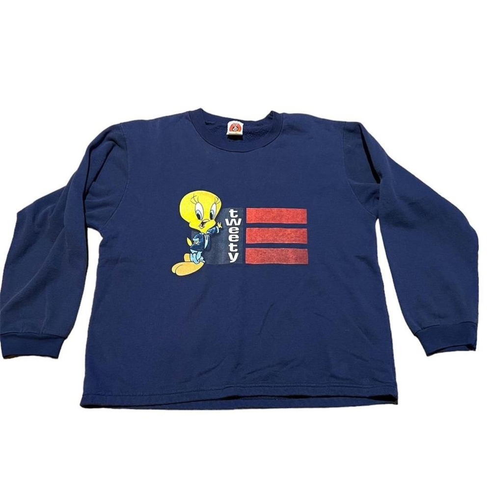 looney tunes tweety crewneck